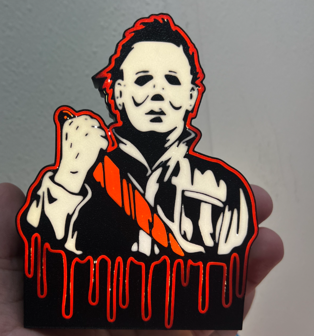 michael myers Light box