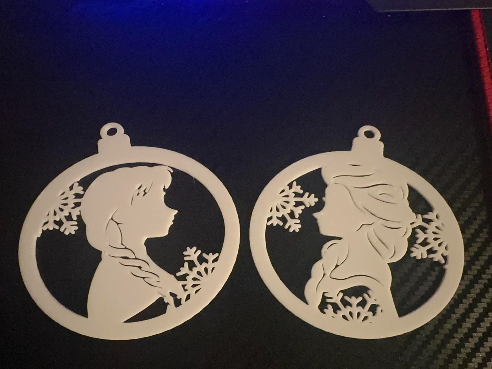Frozen Christmas ornament