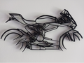 Motorbike wall_art 40cm
