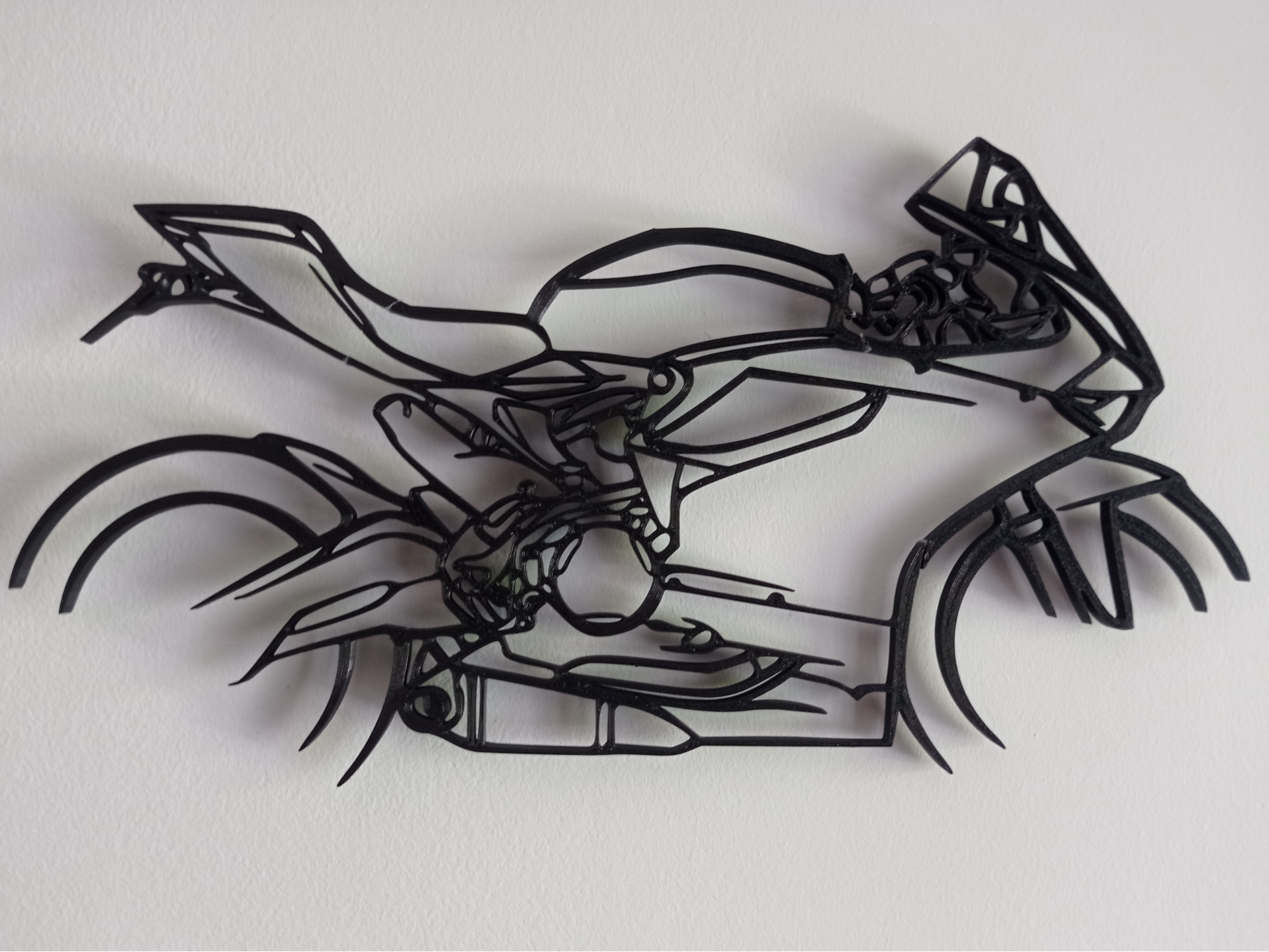 Motorbike wall_art 40cm