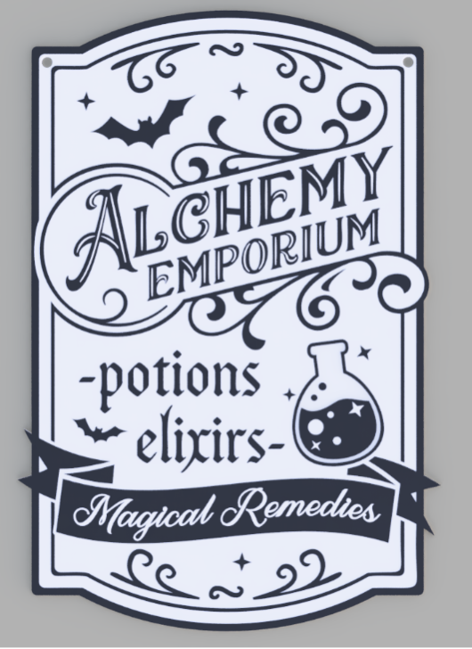 Apothecary Sign