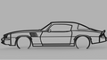 1978 Camaro Silhouette Wall Art