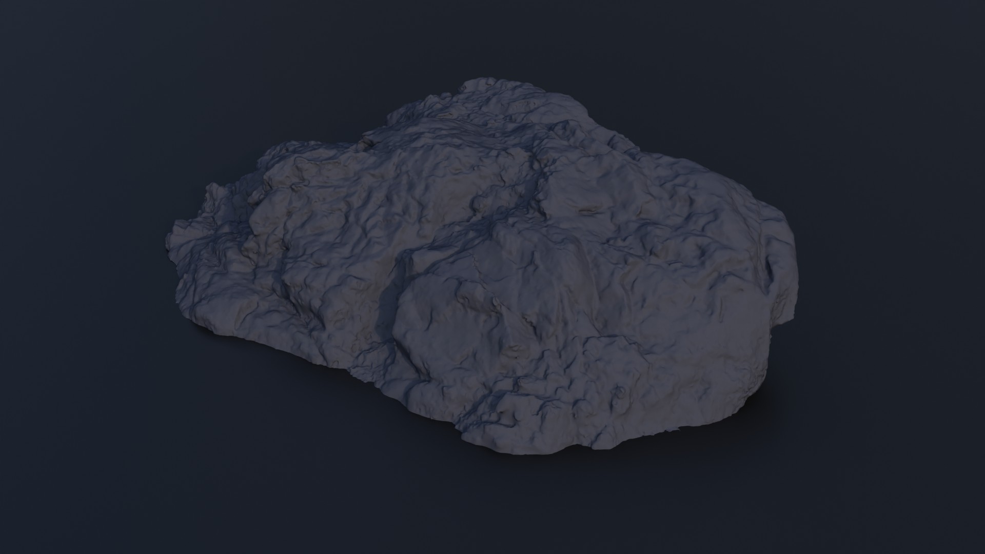 Photoscanned Rock Prop