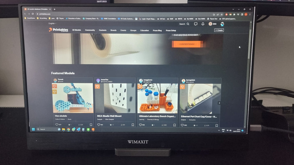 Portable Monitor Holder