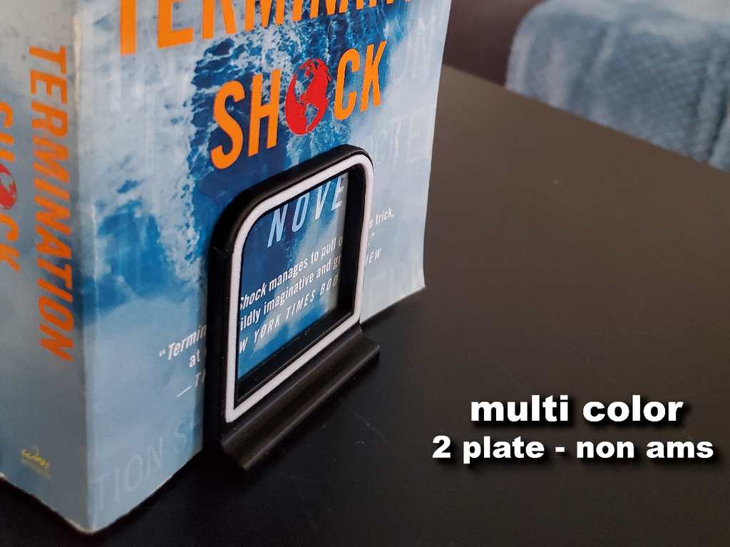 Modern Multi Color Bookend (No AMS)
