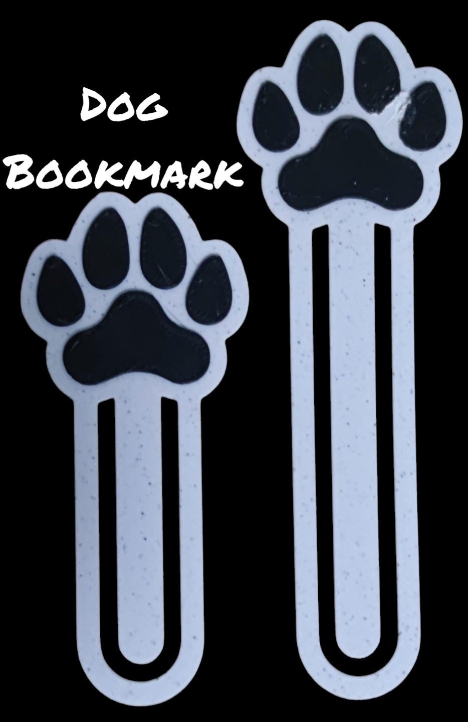 Dog bookmark