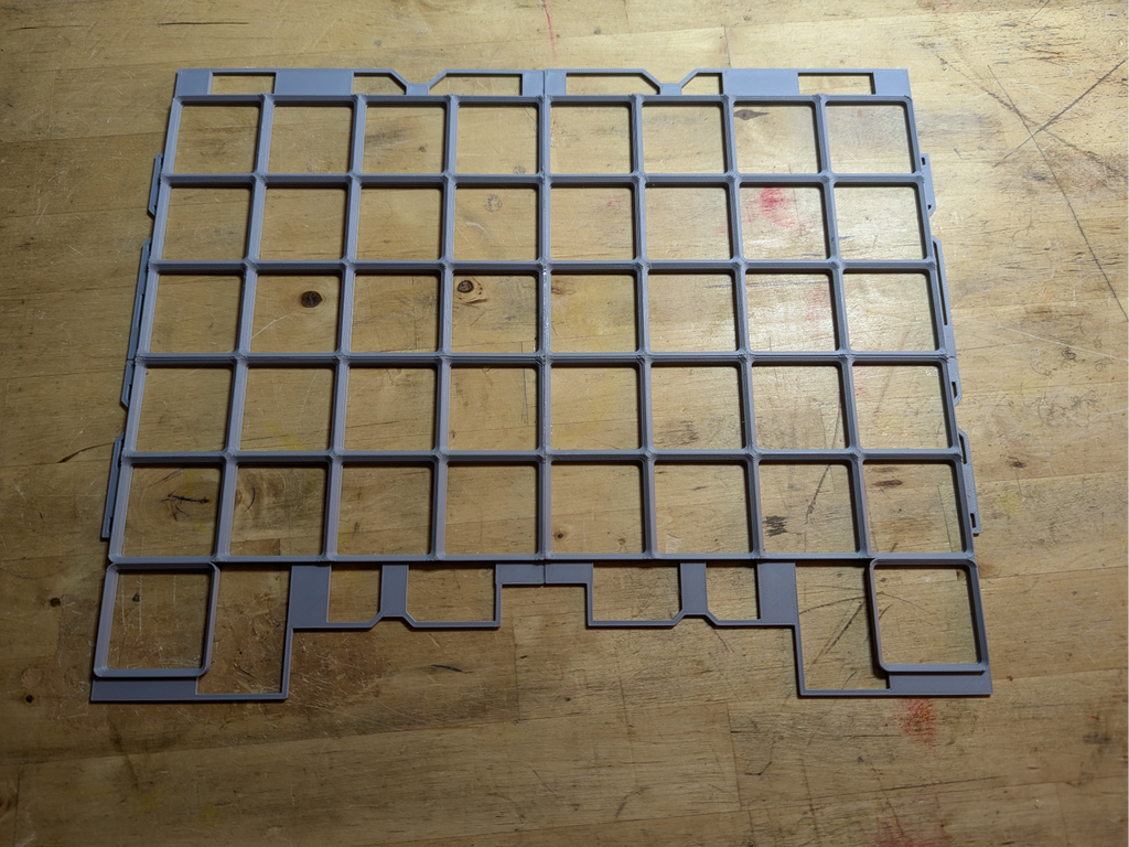 Gridfinity Tstak two drawer lightweight base