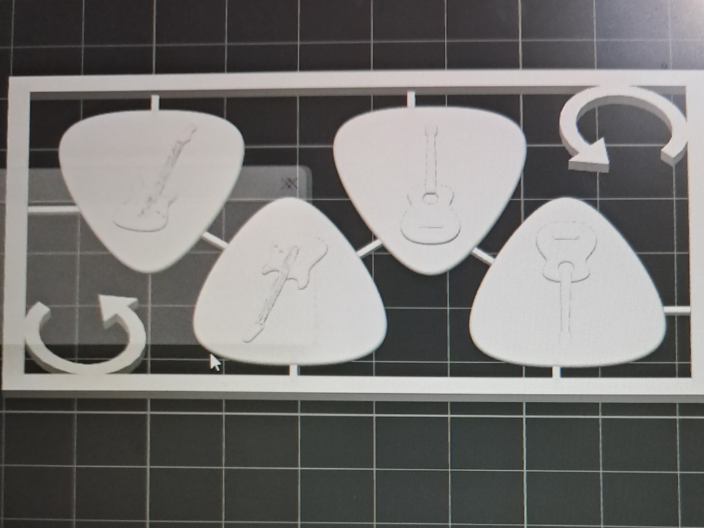 plettri per chitarra