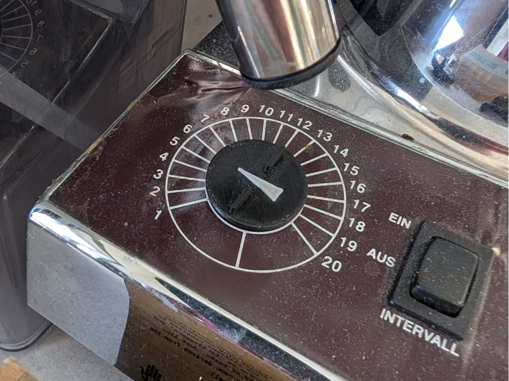 simple replacement knob - rotation, half round