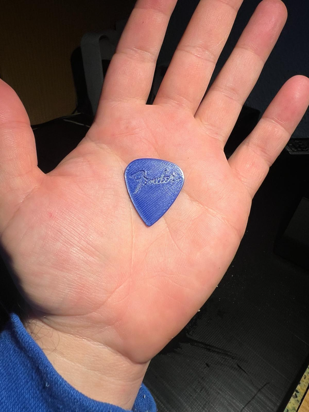 Fender guitar pick