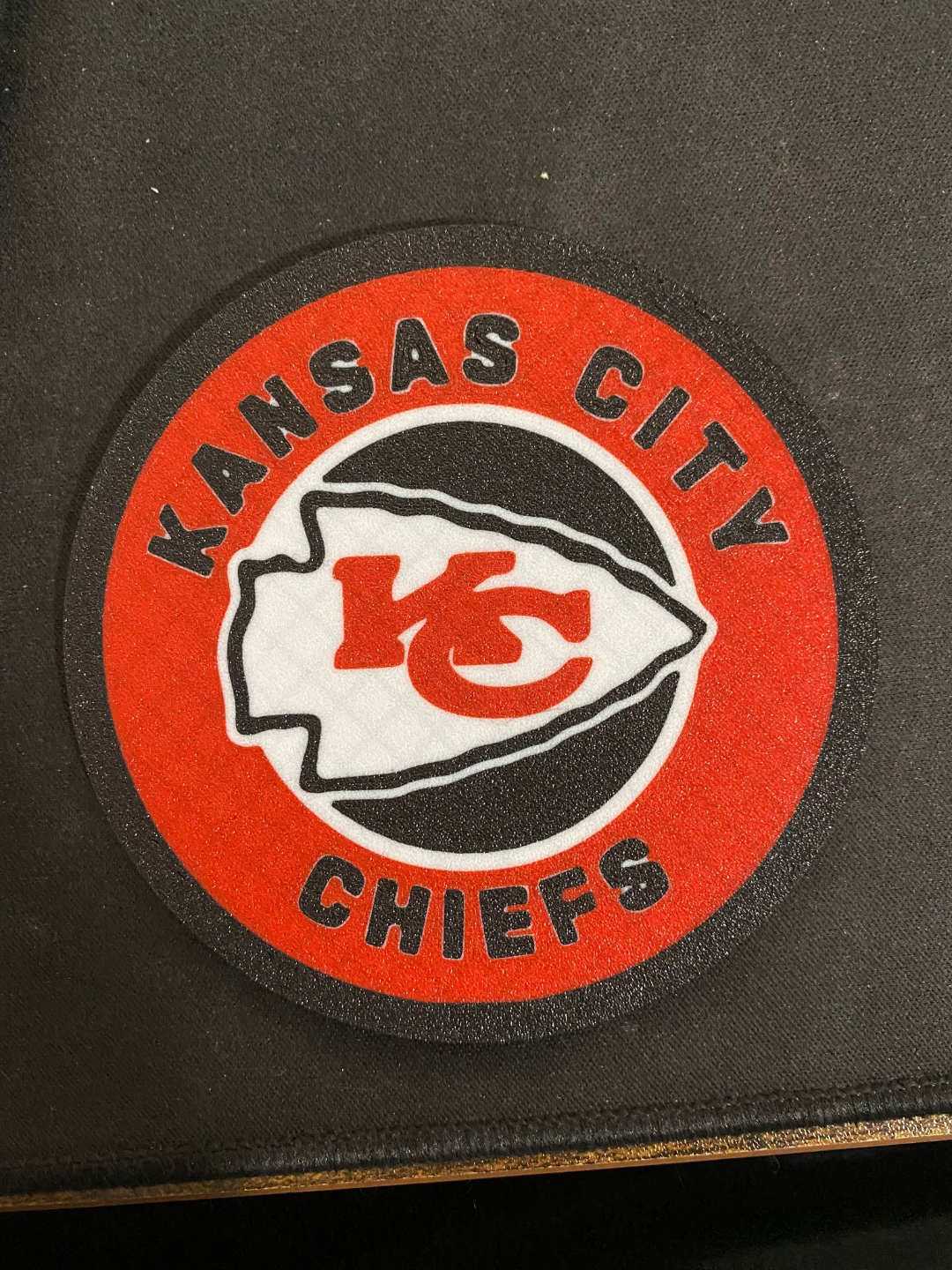 KC chiefs coaster