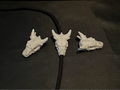 Gothic Dragon Skull Paracord Bead