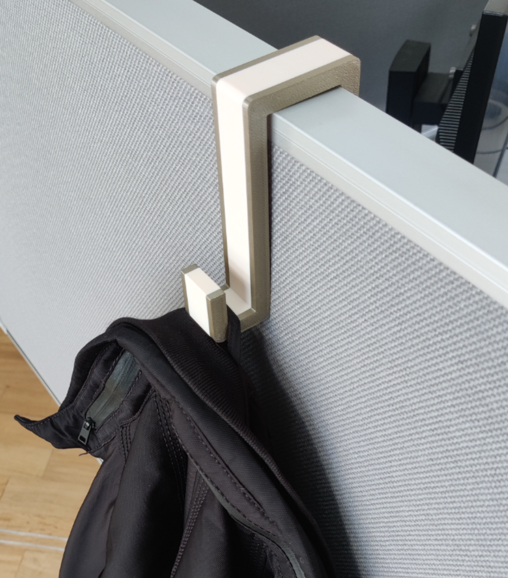 cubicle desk hook for jacket and sunglasses