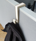 cubicle desk hook for jacket and sunglasses
