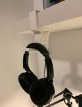Headphone holder for IKEA wall shelf 5cm