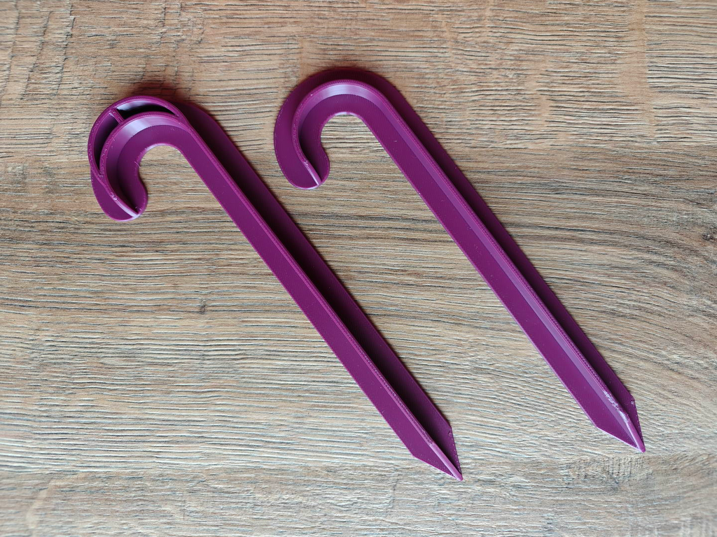 Beach tent stakes