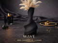 WΔVE Elegance - Glamour Vase for your Modern Home