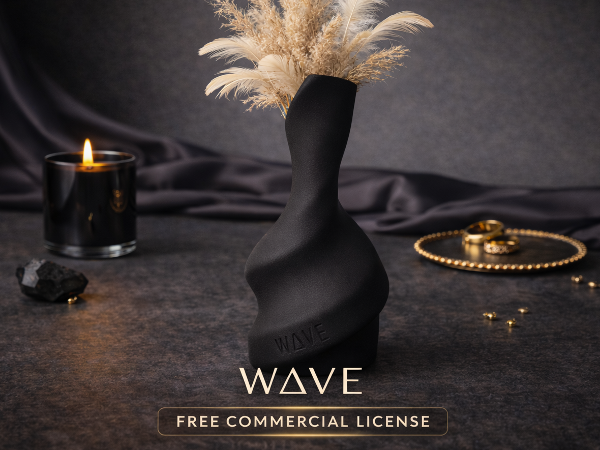 WΔVE Elegance - Glamour Vase for your Modern Home