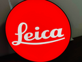 Light up Logo Sign: Leica - Camera Brand