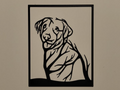 dog - tree art