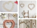 Heart macrame blank