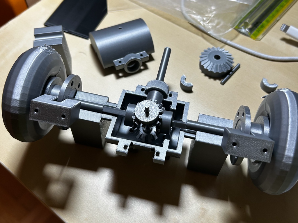 (1:10) Working Rear Differential & Axle Assembly