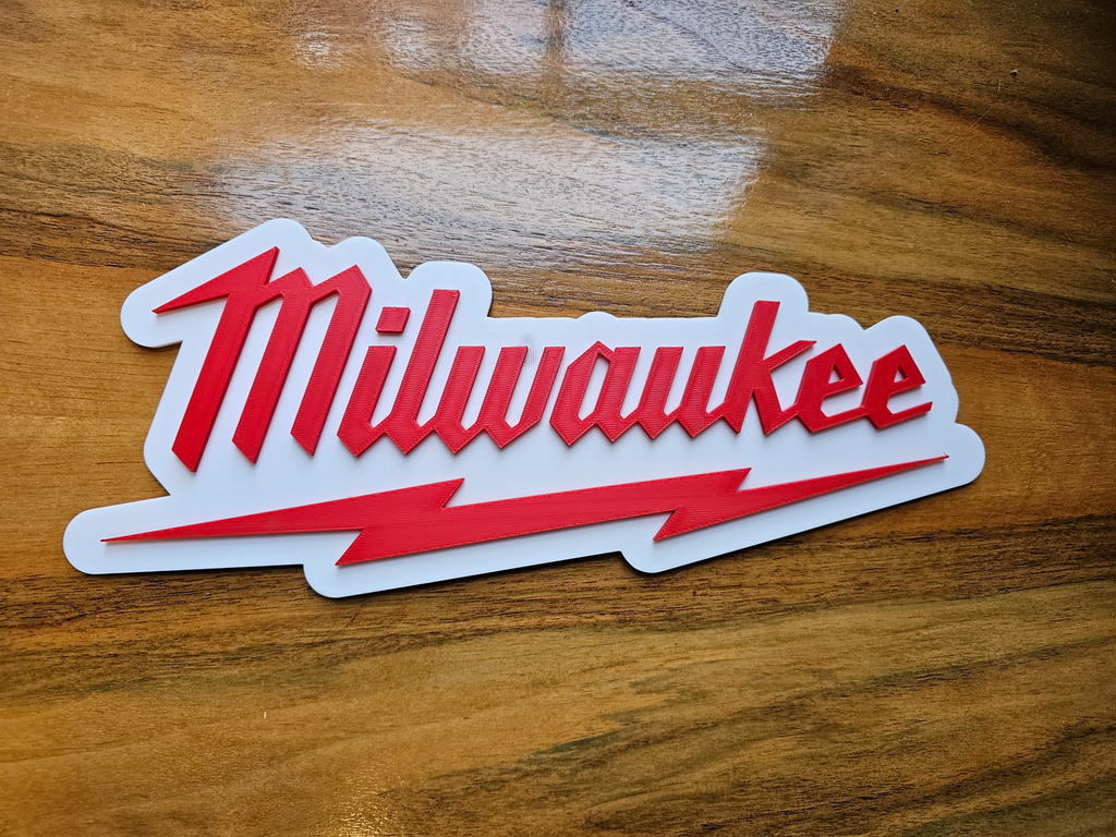 Milwaukee Tools 3D Sign
