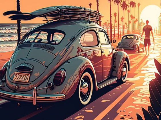VW Käfer Hueforge