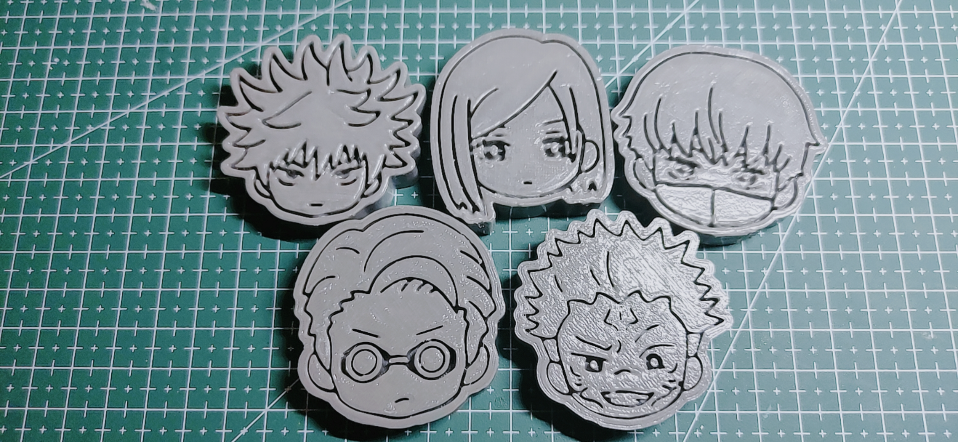 jjk，Jujutsu Kaisen，character identity badges,