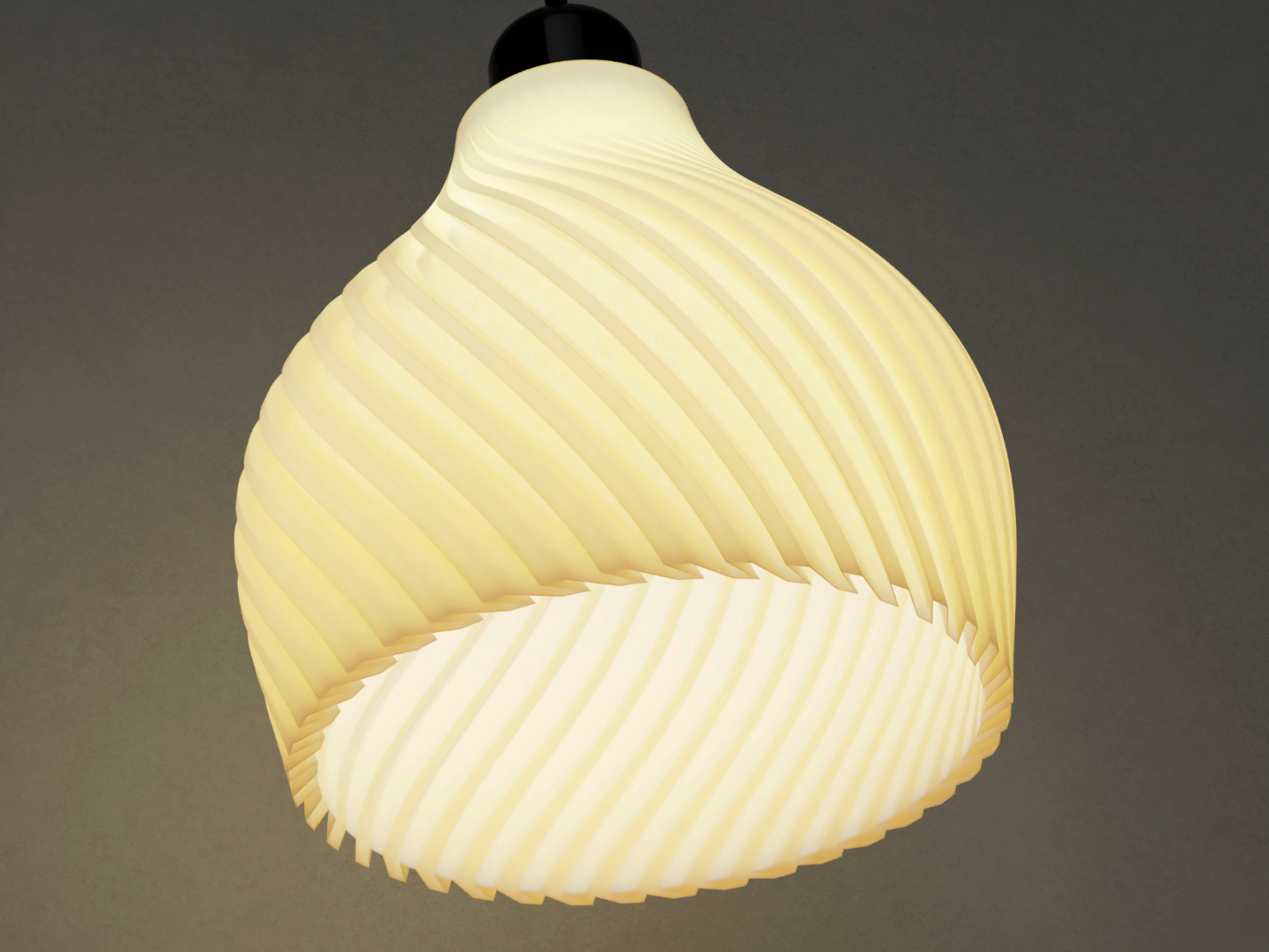Folded Lamp Shade