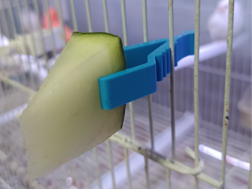 pinza para fruta pajaros