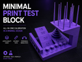 Minimal Print Test Block