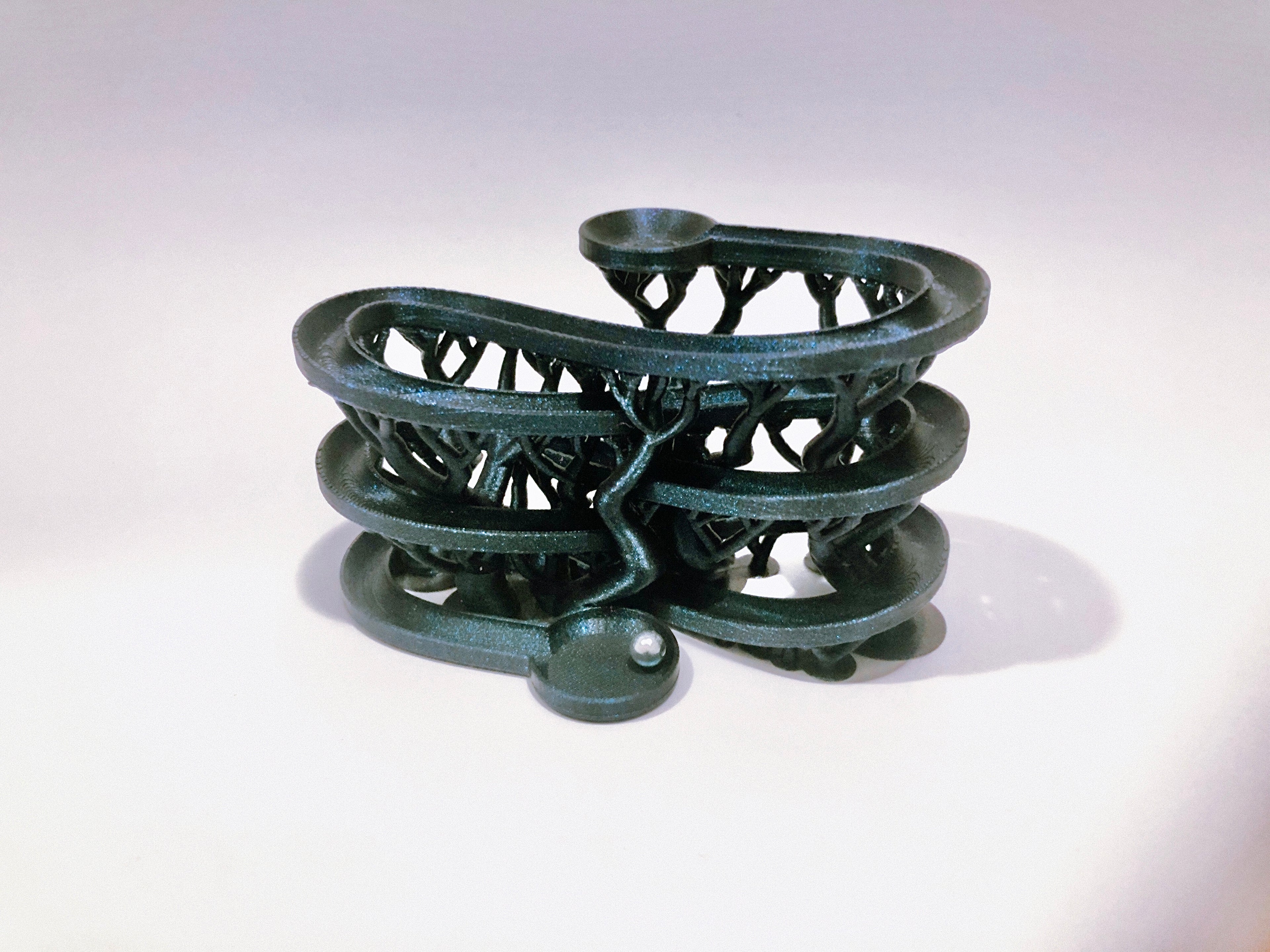 Scaleable Tree Support Marble Run - Figure 8 Style