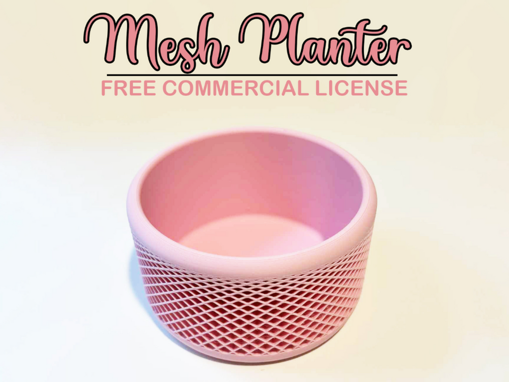 Mesh Planter (Free commercial use)