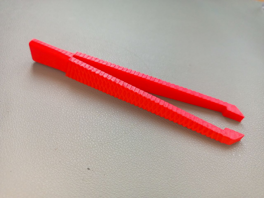 Straight tweezers 120 mm