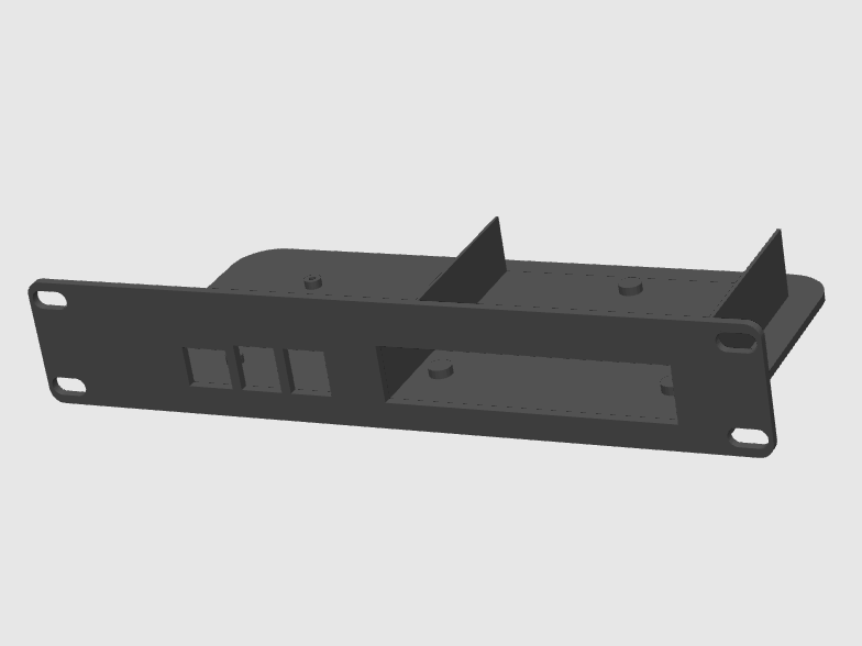 Raspberry Pi 5 and HDHomeRun - 10 inch Rack Mount