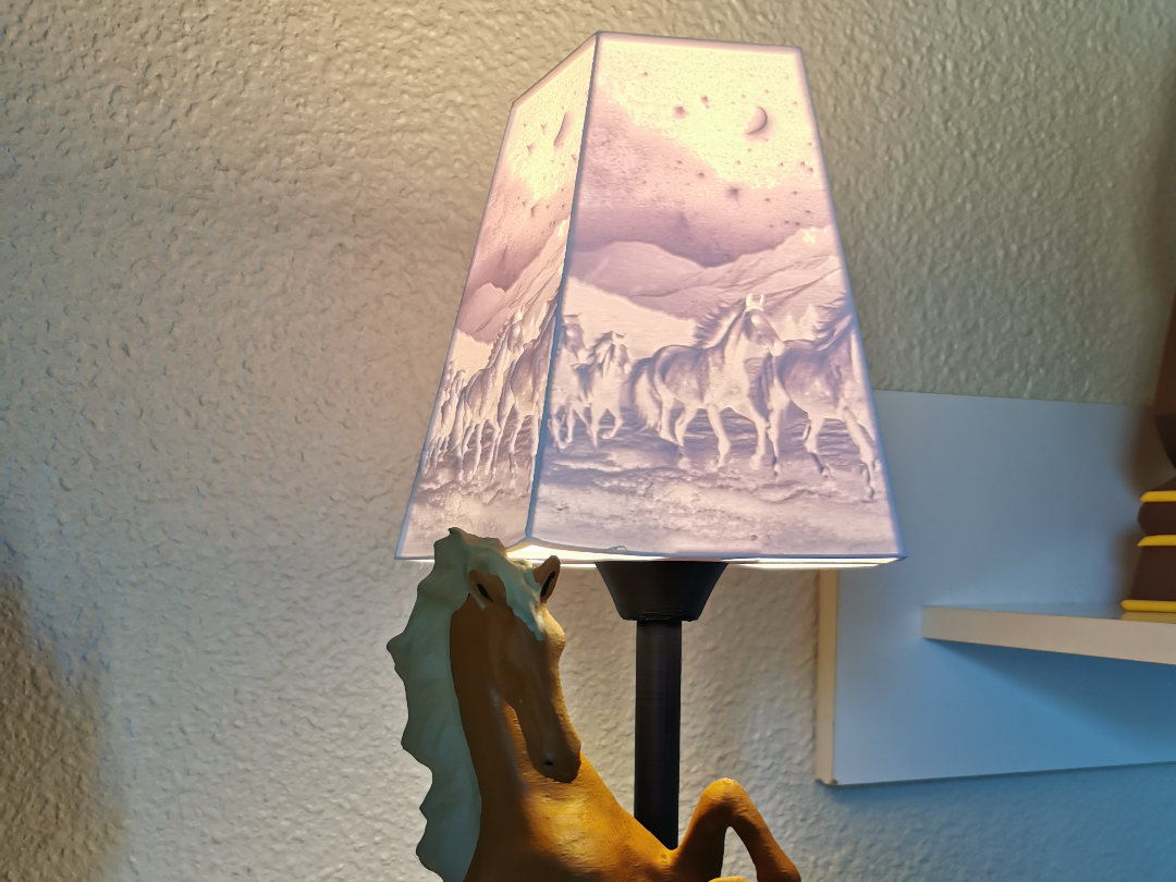 lampe cheval