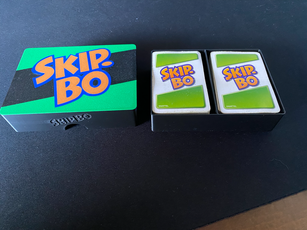 Skip bo card box