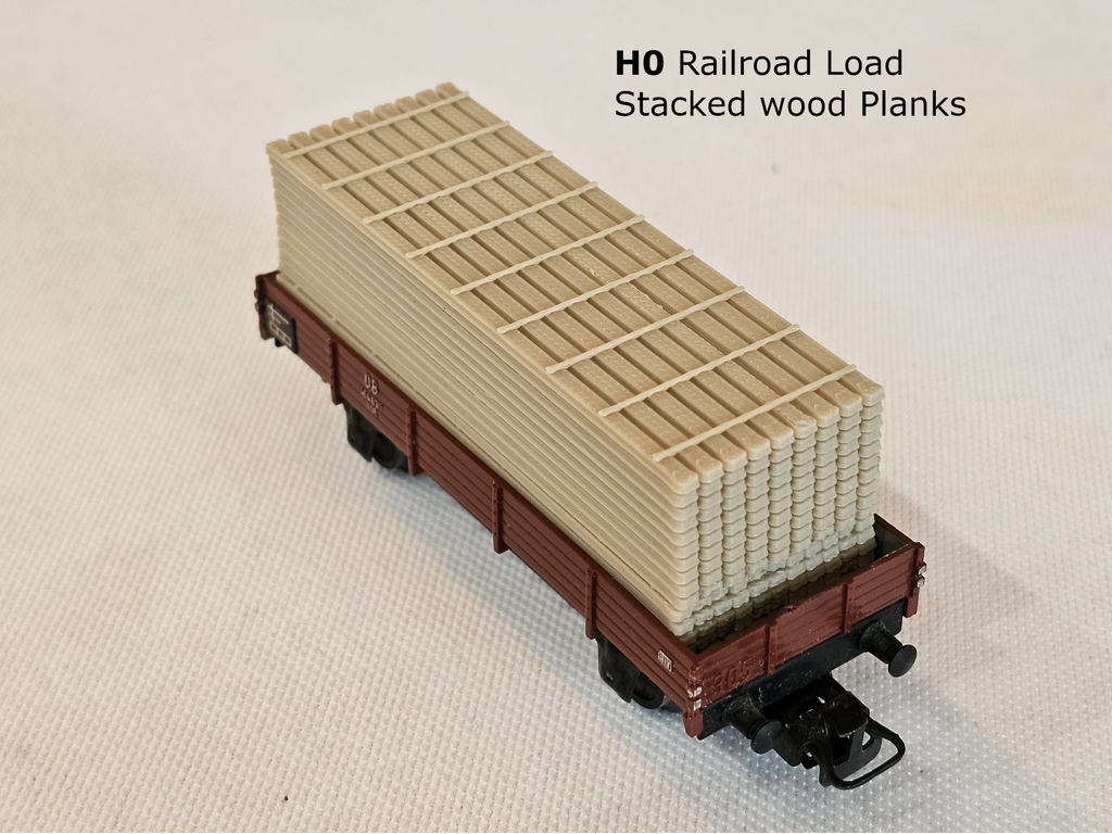 H0 Bauholz Ladung (H0, 1:87)