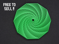 decagon fidget 20 rings( free to sell)