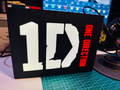 One Direction: Light up 1D Sign