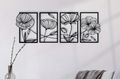Wall art spring flowers design