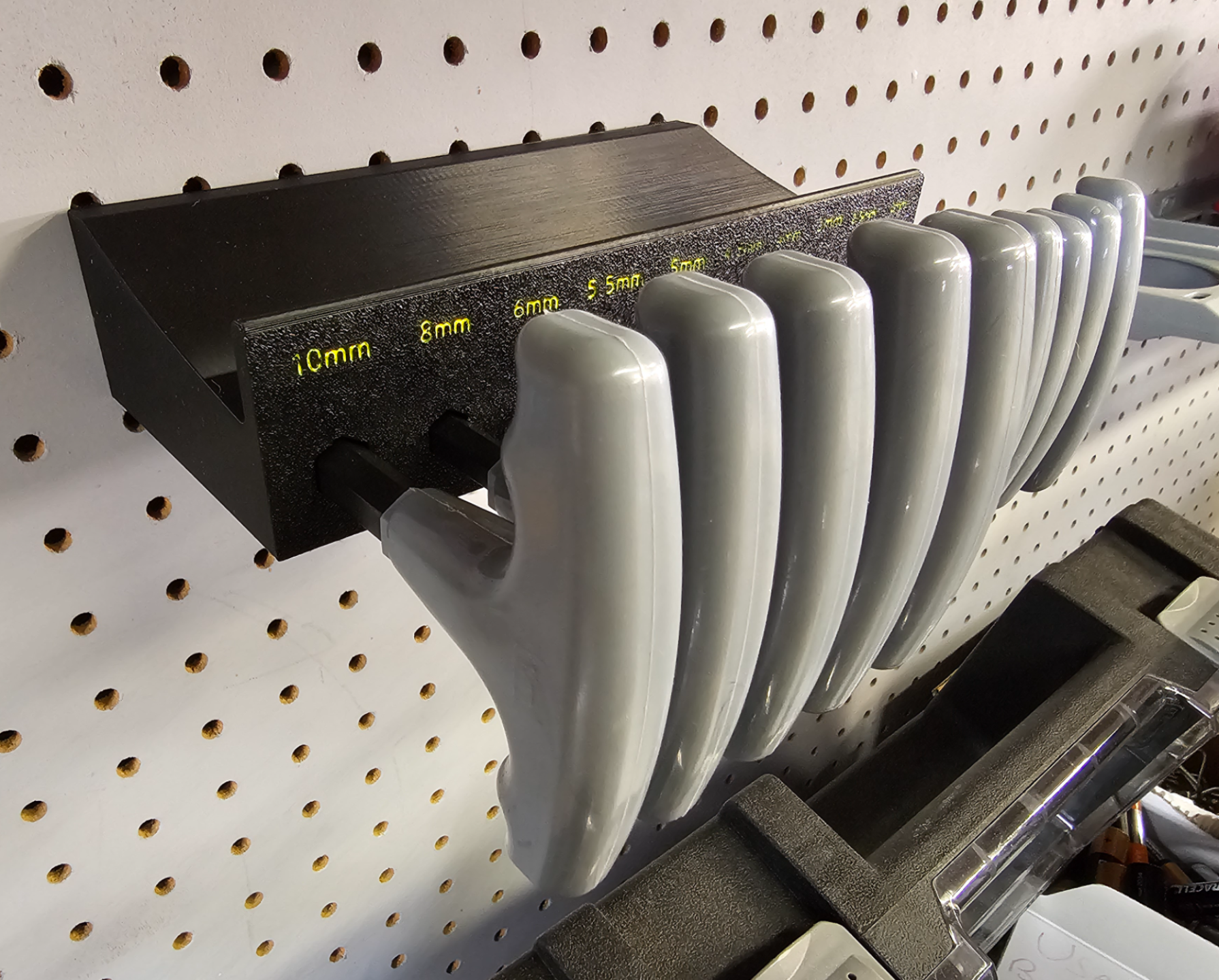 Harbor Freight T Handled Hex Key Pegboard Mount