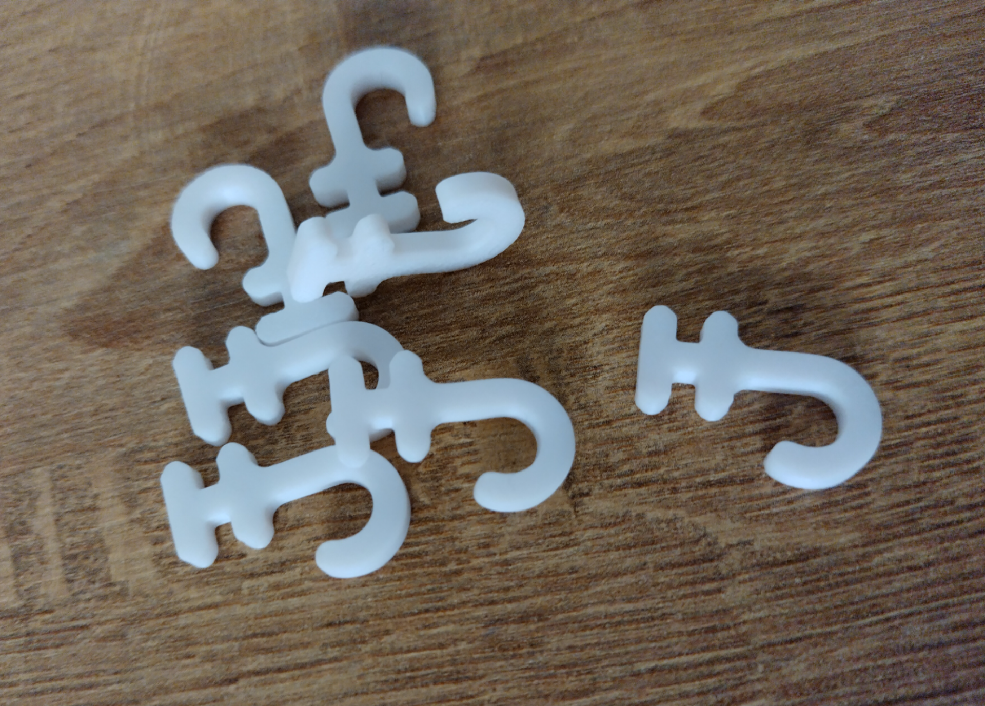 Fairy lights hook for curtain poles for Decoration