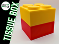 Square Brick Style Tissue Box - NO AMS - Simple