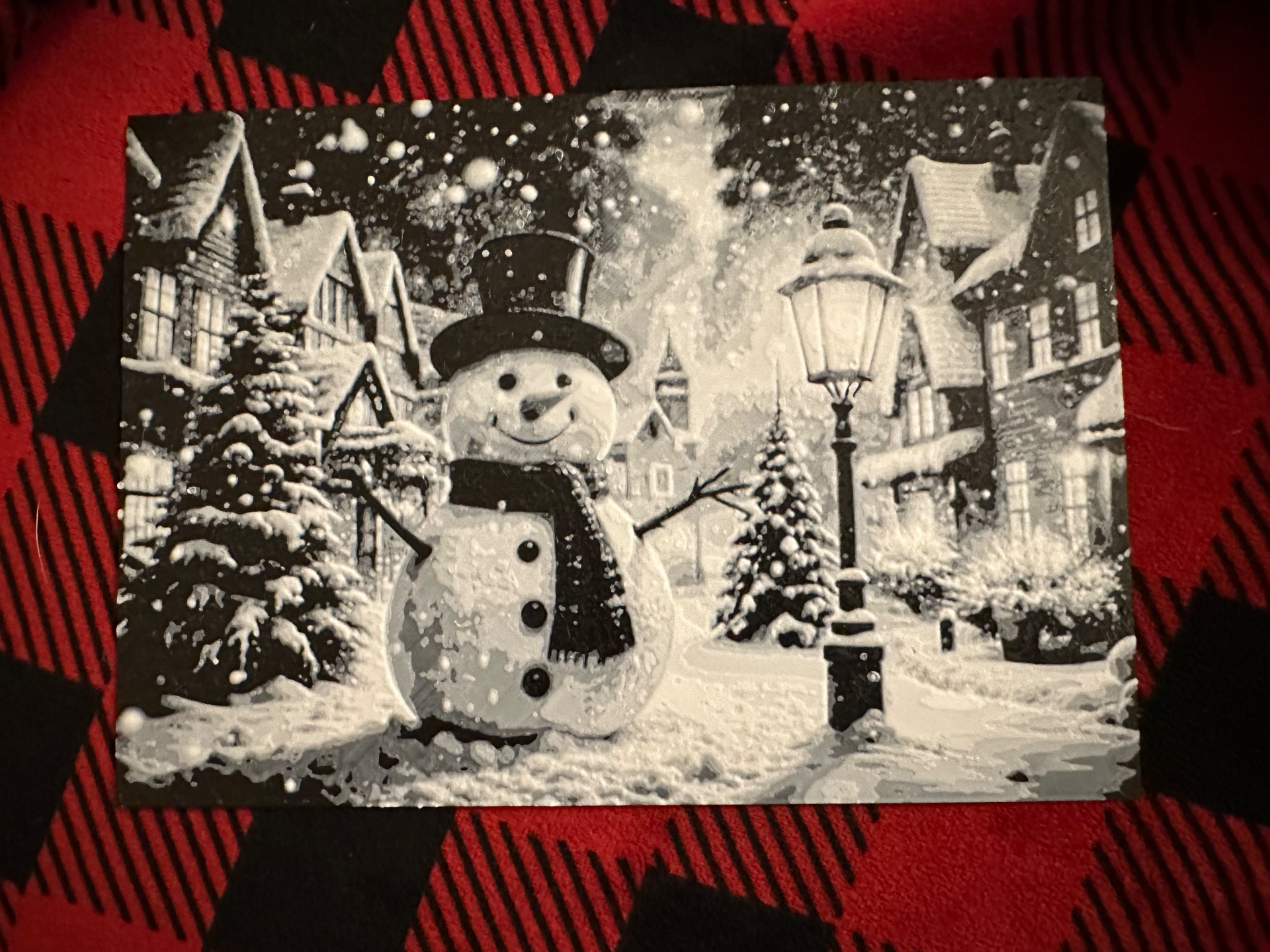 Snowman Christmas Village
