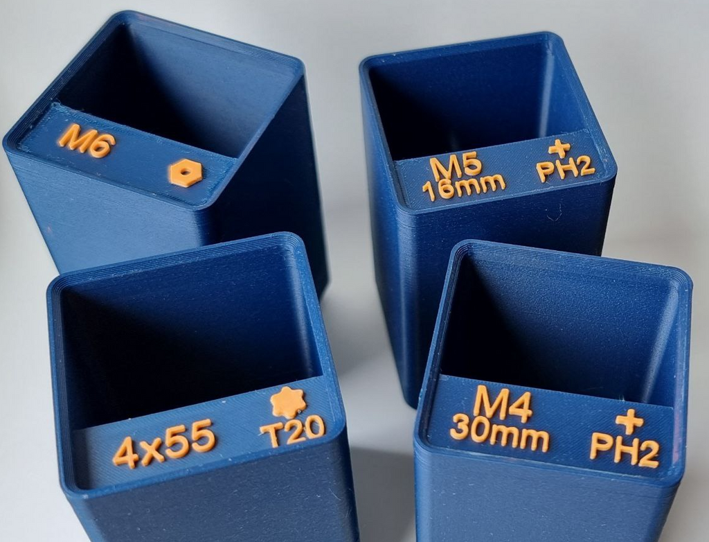 Labeling Tag Gridfinity Box