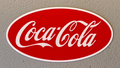 Multicolor Coca-Cola Logo Magnet