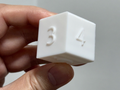 a simple number dice