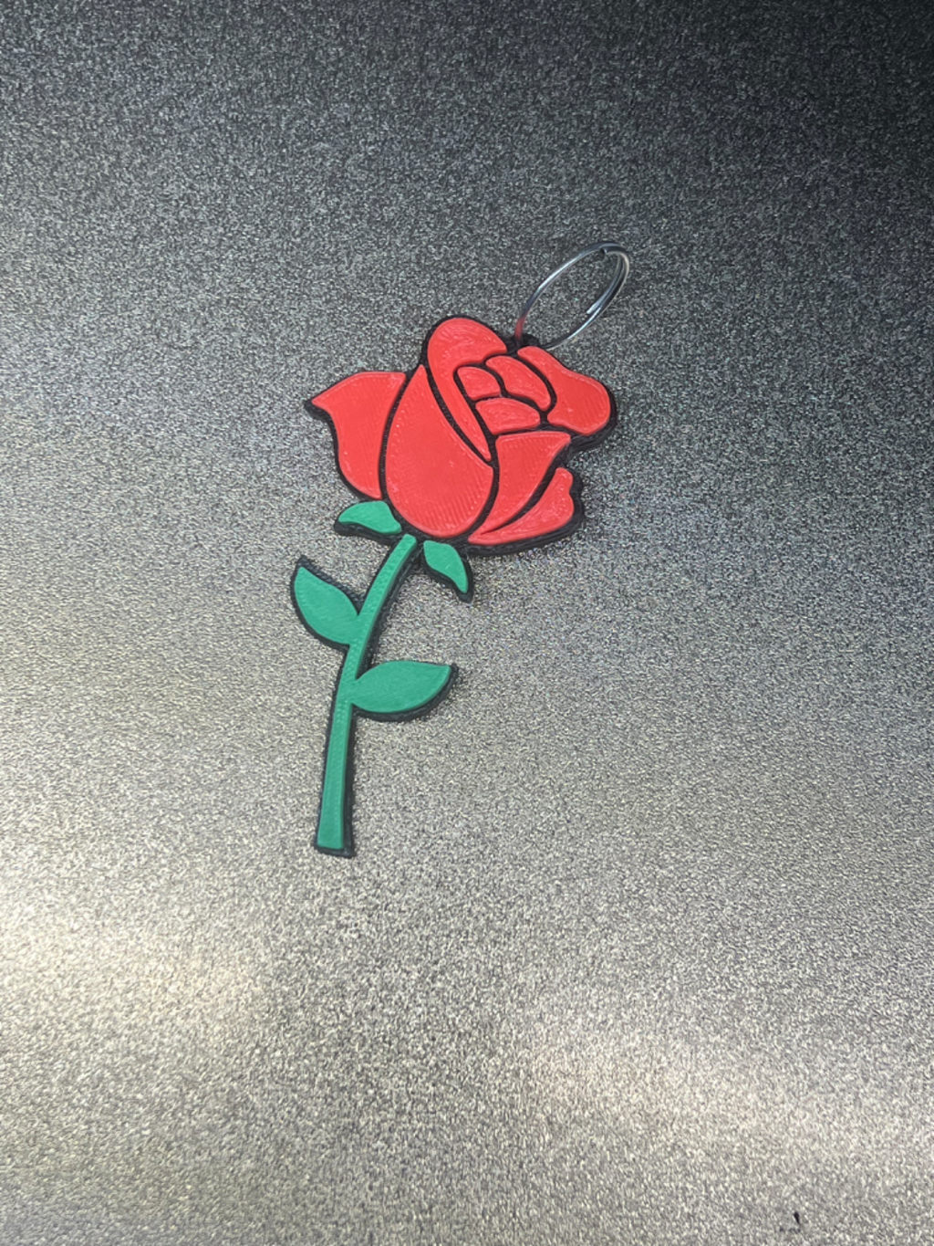 Rose Keychain